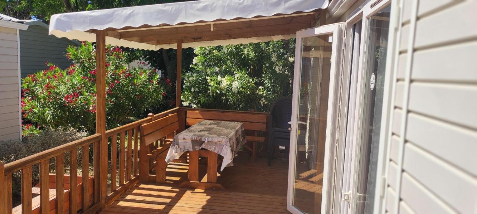 Mobil-Home Confort Tv Clim Narbonne Plage Exterior foto
